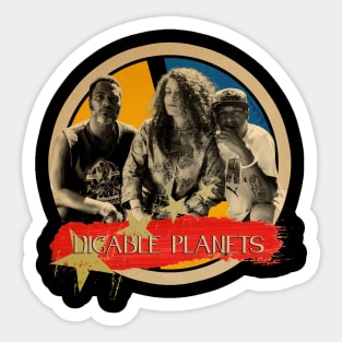 Vintage Digable Planets Sticker